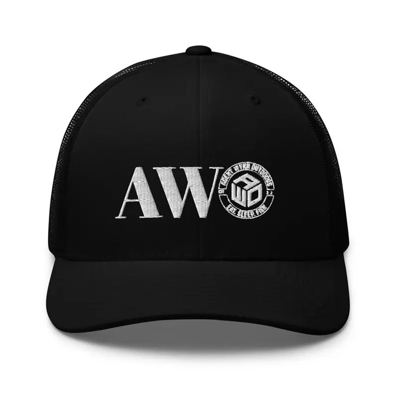 MONOGRAM AWO LOGO BLACK