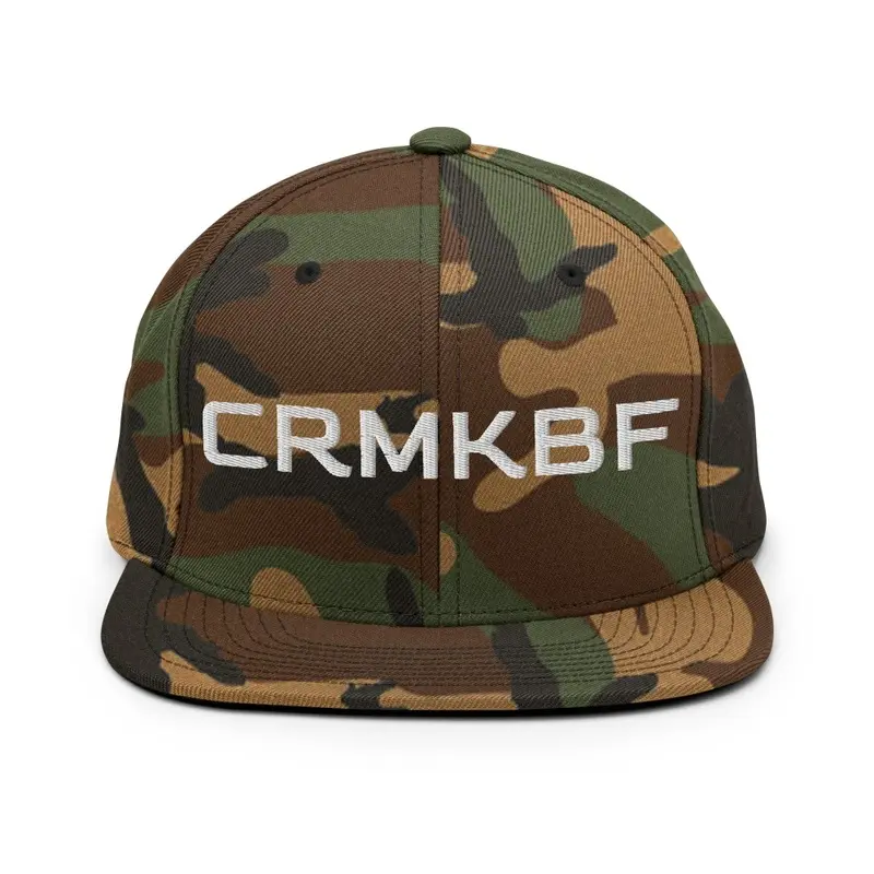 EVAN'S CAMO CRMKBF SNAPBACK CAP